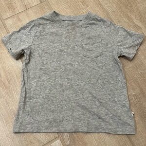 Baby GAP Brannan's favorites Toddler Boys Gray 100% cotton  short sleeve tee 3T